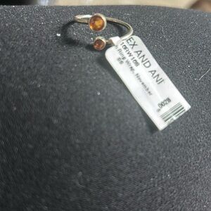 NWT Alex and Ani November birthstone ring